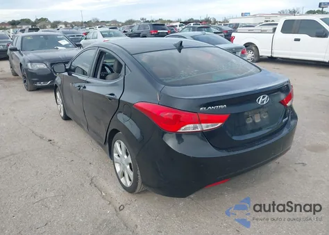 2012 Hyundai Elantra Limited (Ulsan Plant) z USA, uszkodzony, nr VIN KMHDH4AE3CU332891